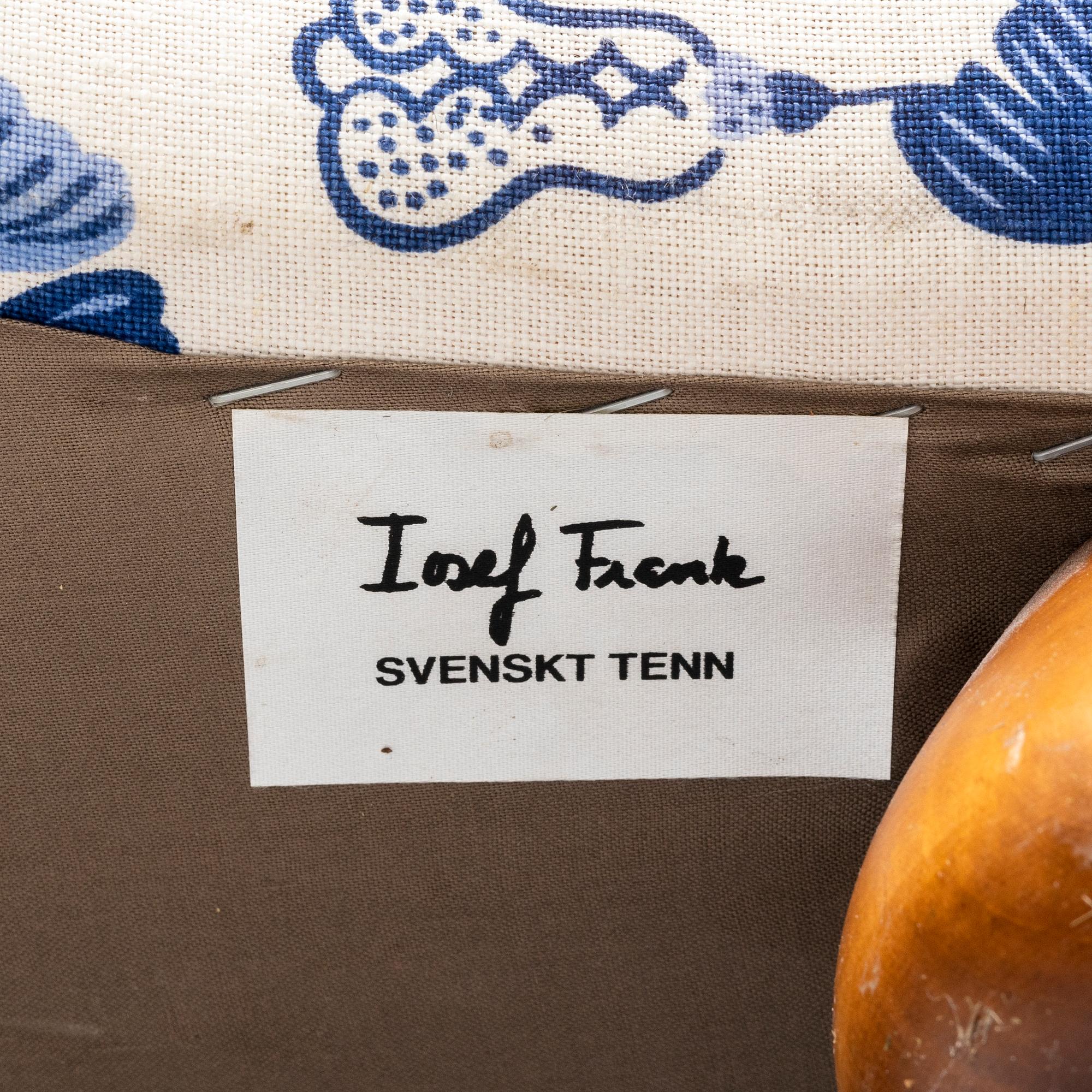 Josef Frank, a model '968' sofa, Svenskt Tenn, Sweden.