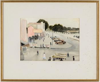 BERTRAM SCHMITERLÖW, watercolour, signed Jujuy (province in Argentina).