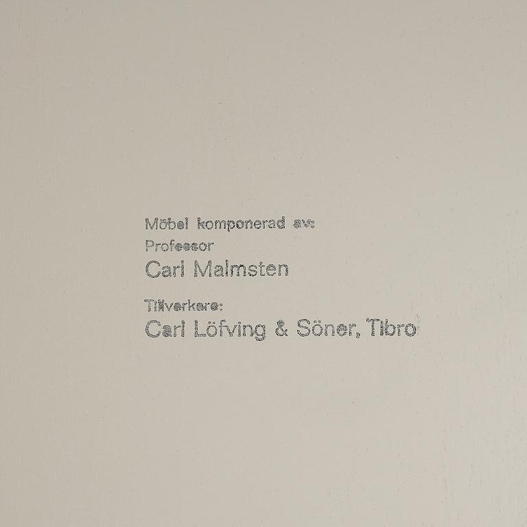 SOFFBORD, "Ovalen", Carl Malmsten, Lövig & Söner, Tibro.