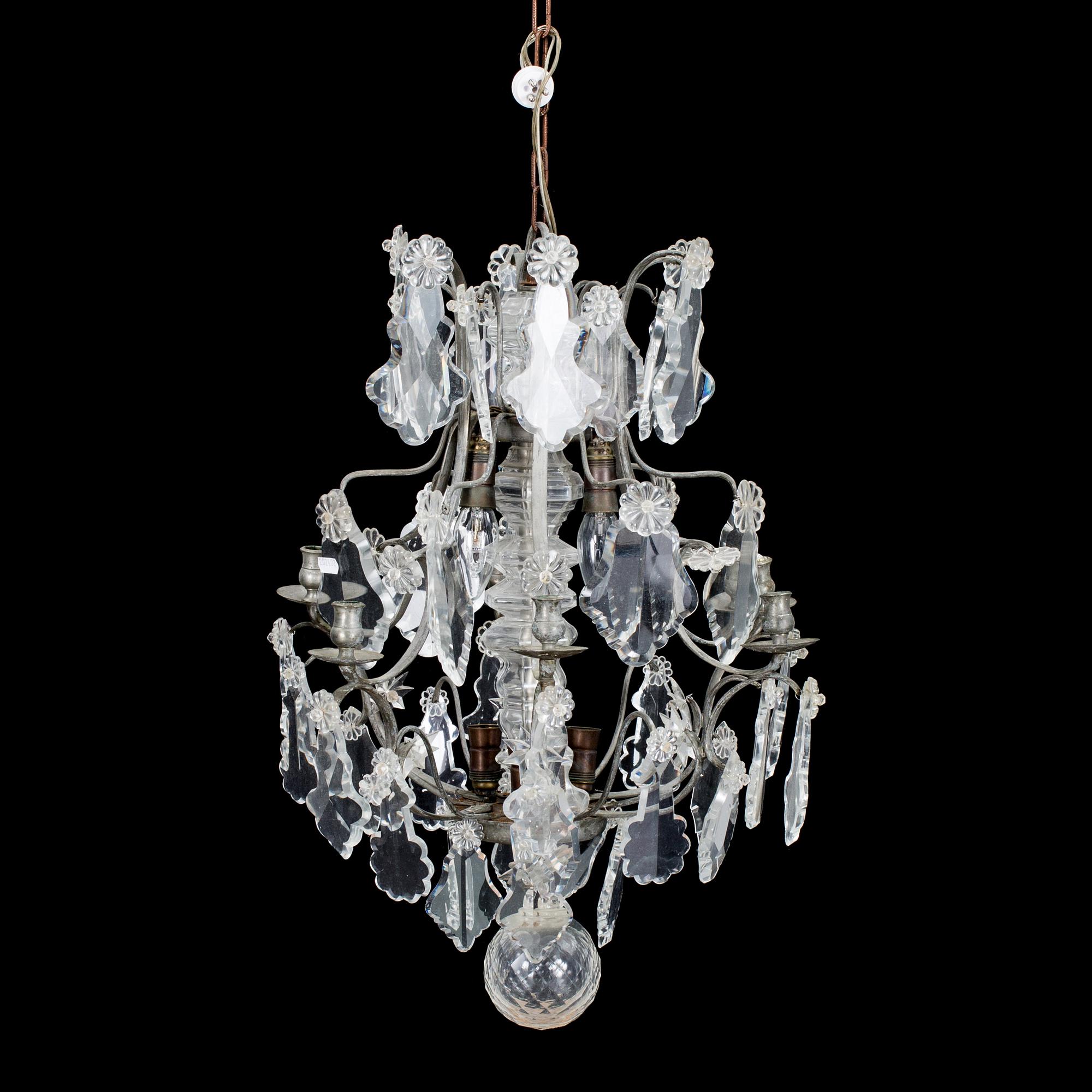 LJUSKRONA, rokokostil, 1900-talets början.