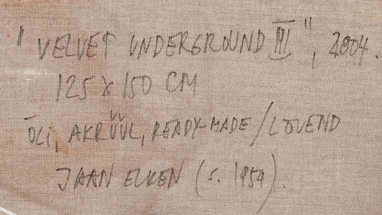 Jaan Elken, "Velvet Underground III".