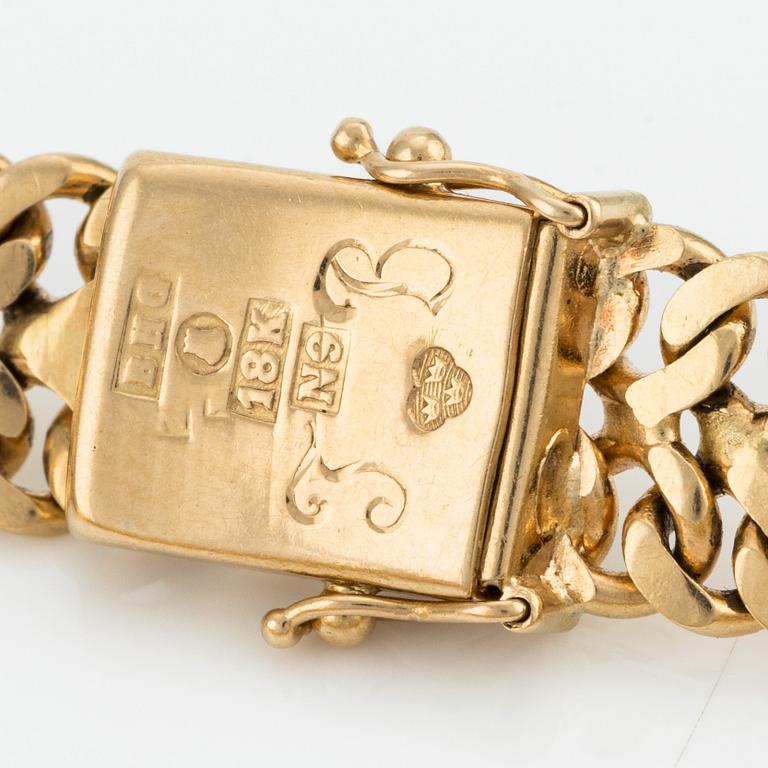 Armband 18K guld, "Fiskben".