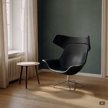 Michael Sodeau, fåtölj, "Oyster High", Offecct, 2000-tal.