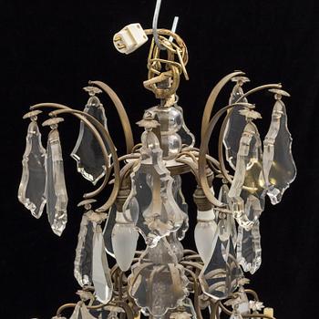 An early 20th century chandelier.