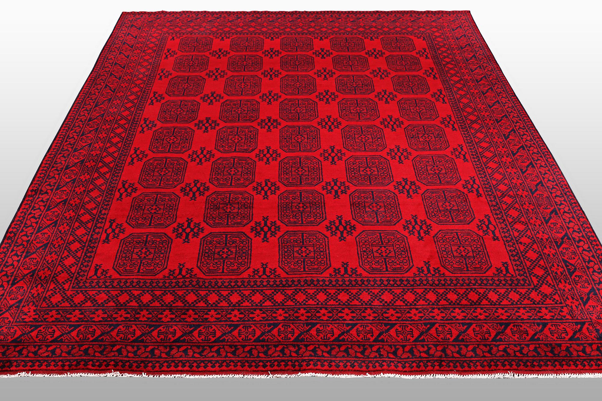 Matta, Afghan, ca 346 x 255 cm.