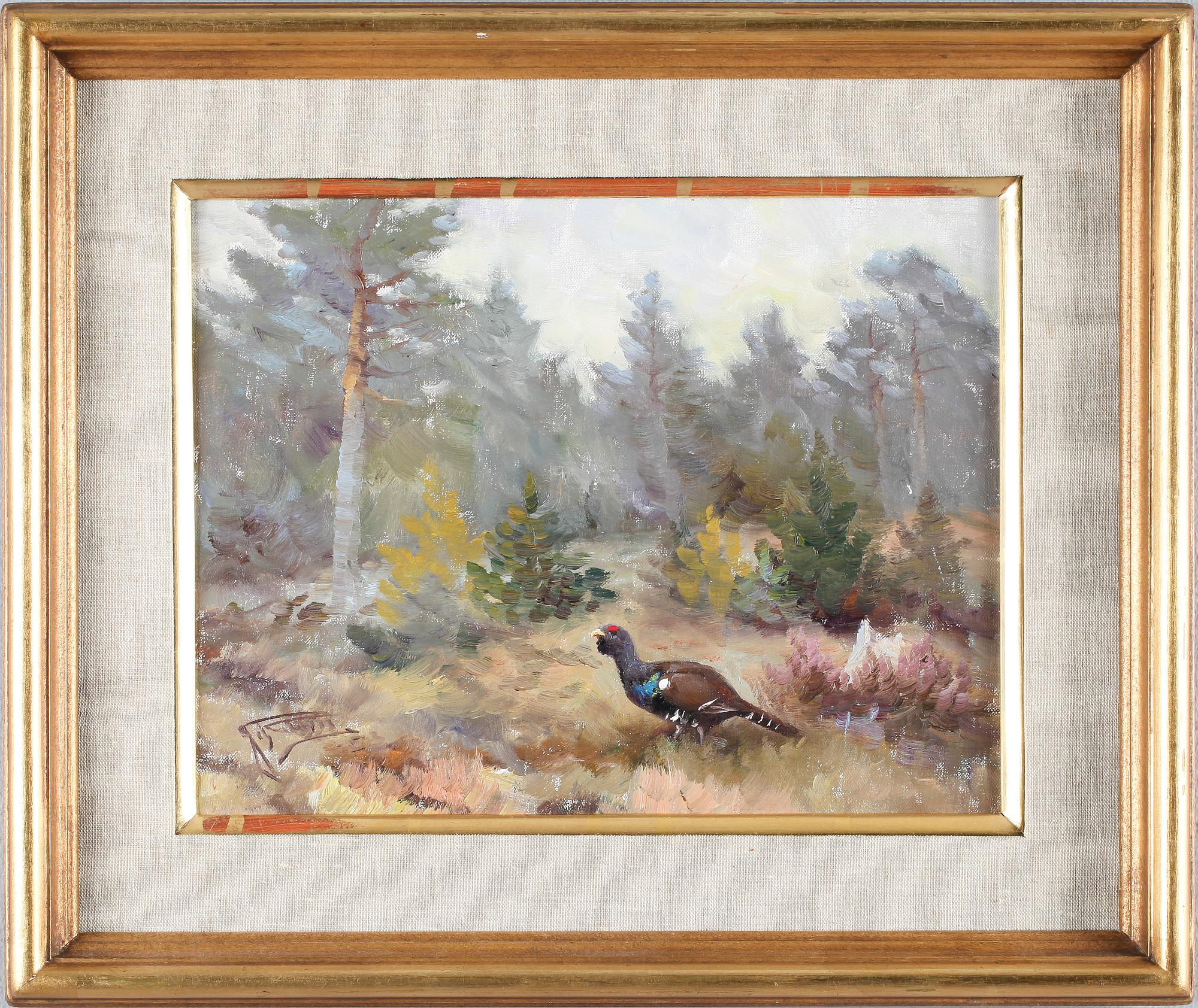 JOHANNES RAVN, olja på duk, signerad.
