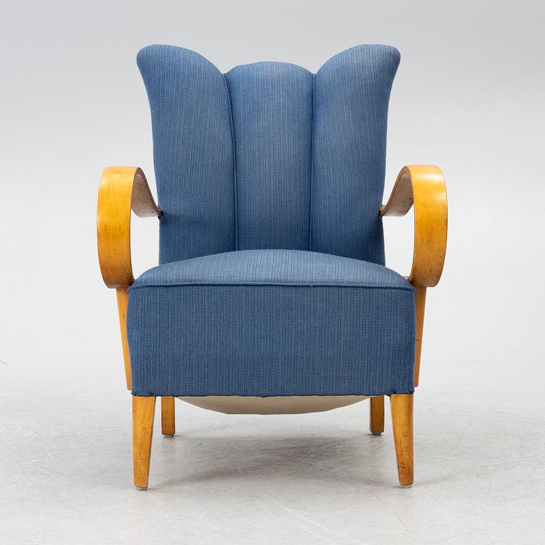 A Swedish Modern armchair, 1940s.