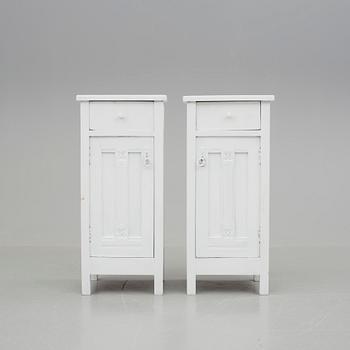 SÄNGBORD, ett par, 1900-tal.