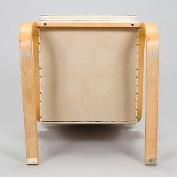 Alvar Aalto, nojatuoli, malli 401, Artek 1900-luvun loppu.