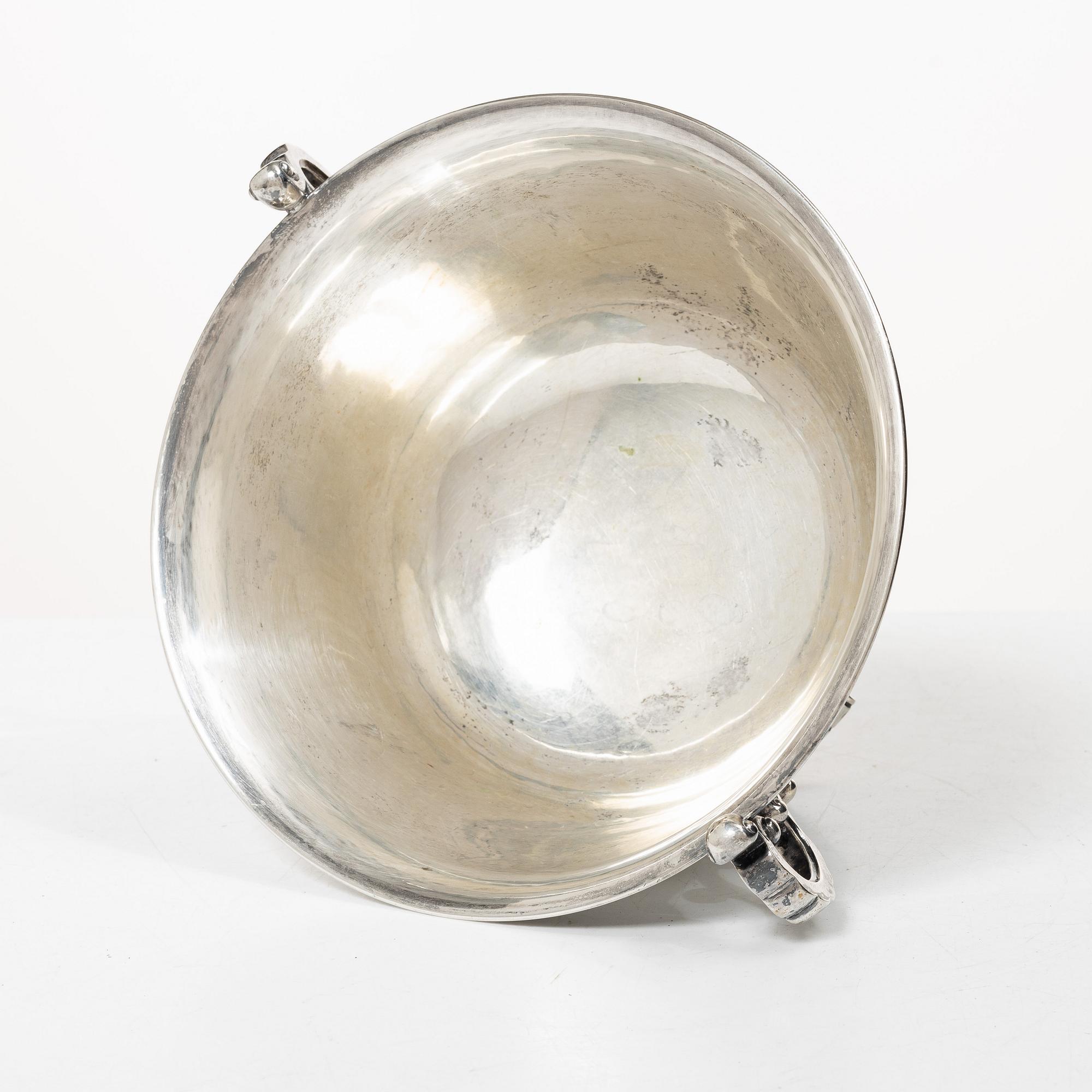 W.A. Bolin, Skål, silver, Stockholm 1931.