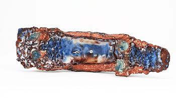 An Anders Bruno Liljefors sand cast sculpture, Gustavsberg studio 1950's.