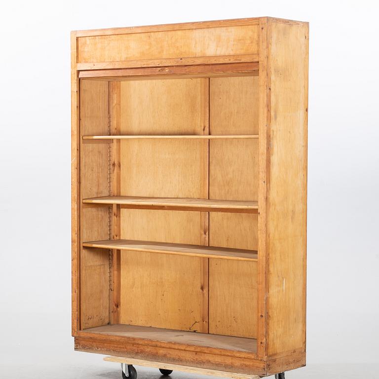a roll top cabinet, mid 20th century.
