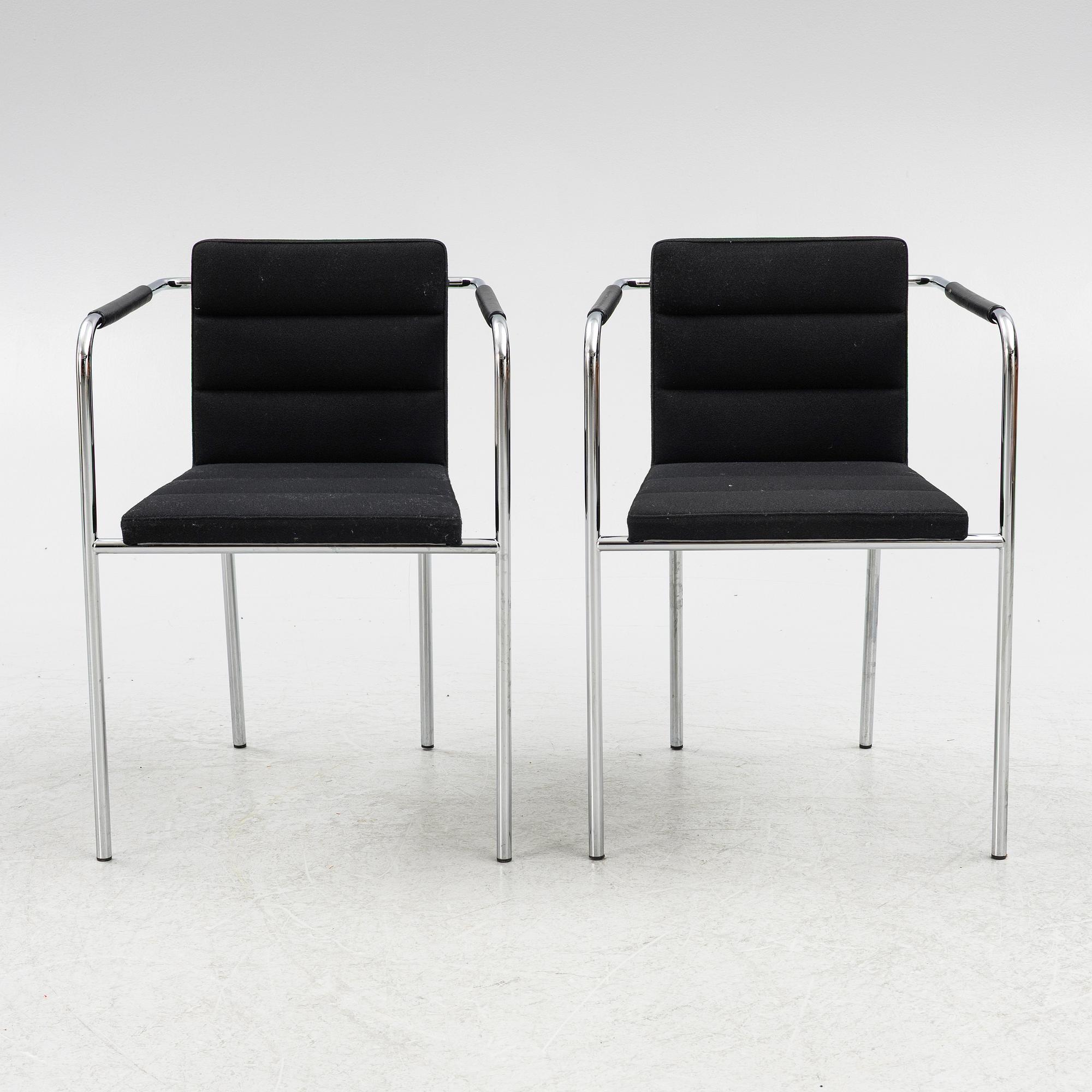 Gunilla Allard, a pair of 'Cinema sport' chairs , Lammhults.