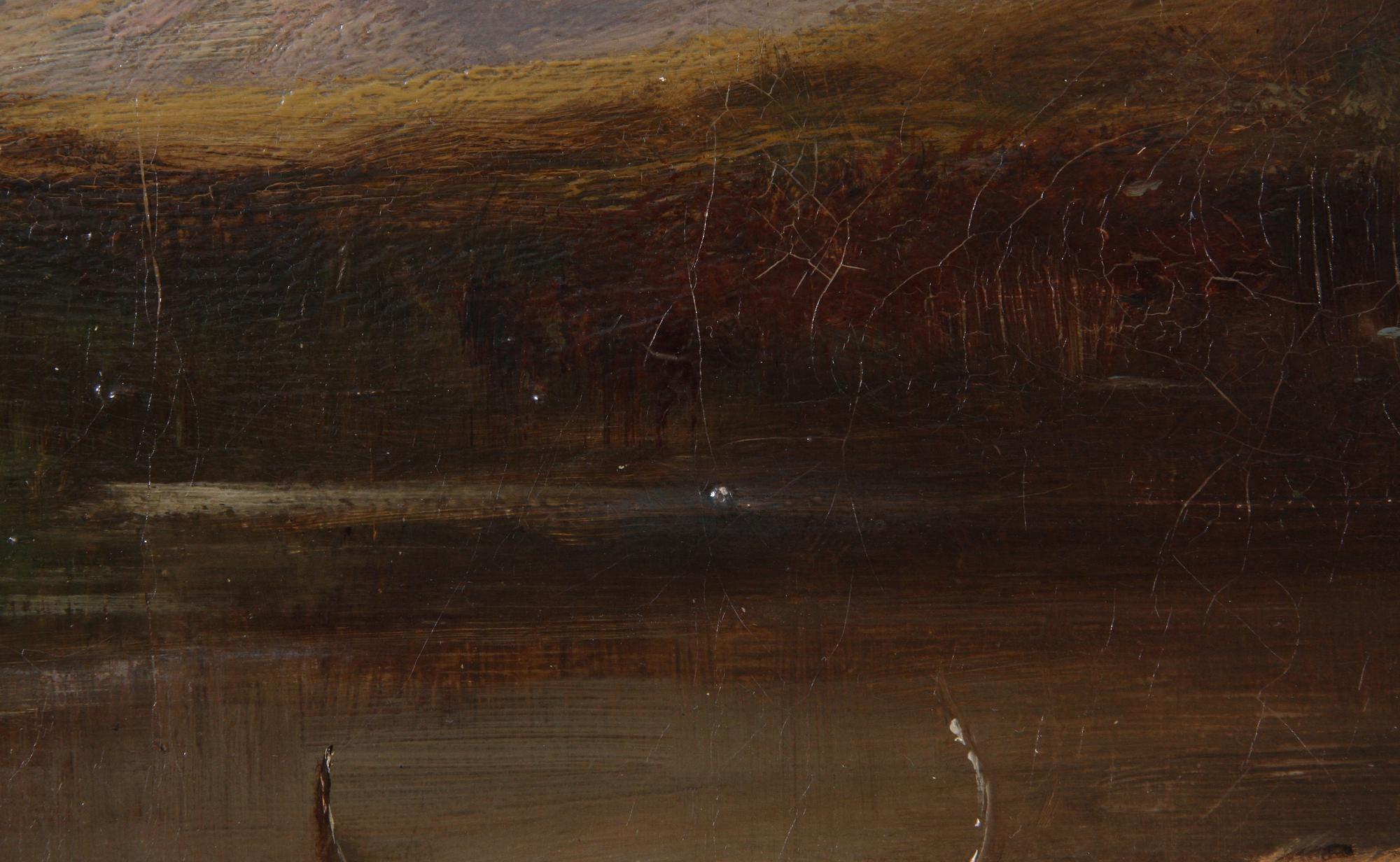 JOSEPH ADAM, tillskr, olja på duk, sign.