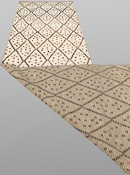 A Moroccan runner, c. 381 x 100 cm.