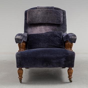 An 1890s easy chair.