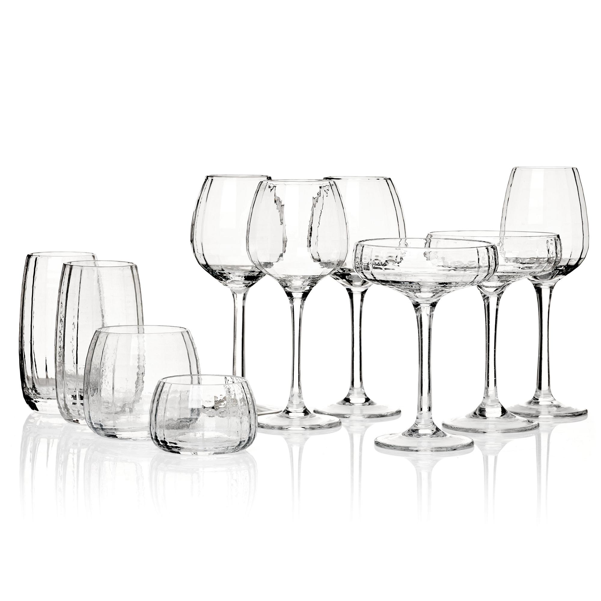 Claesson Koivisto Rune, "Wireframe", glasservis, 10 delar, prototyper, Sarasa, Japan, 2007.