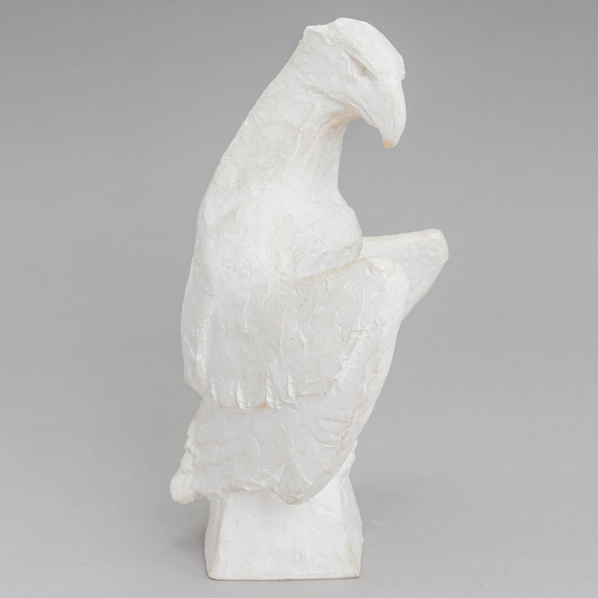 JUSSI MÄNTYNEN, sculpture in plaster, signed and dated 1952.