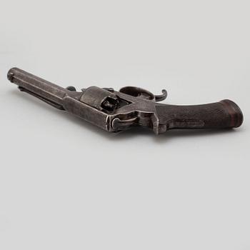 A Deane & Son manufactured Tranter first model percussion revolver.