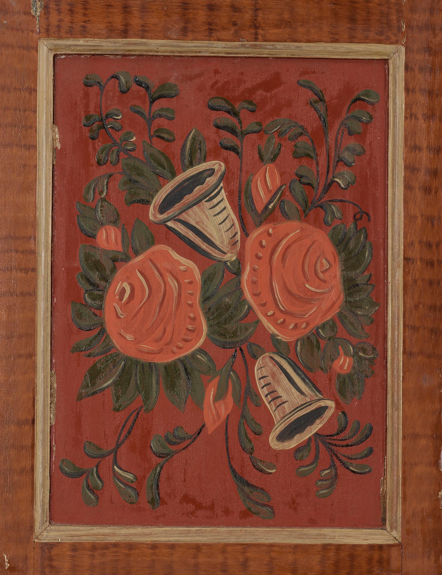 KRONSKÅP, allmoge, 1800-tal.
