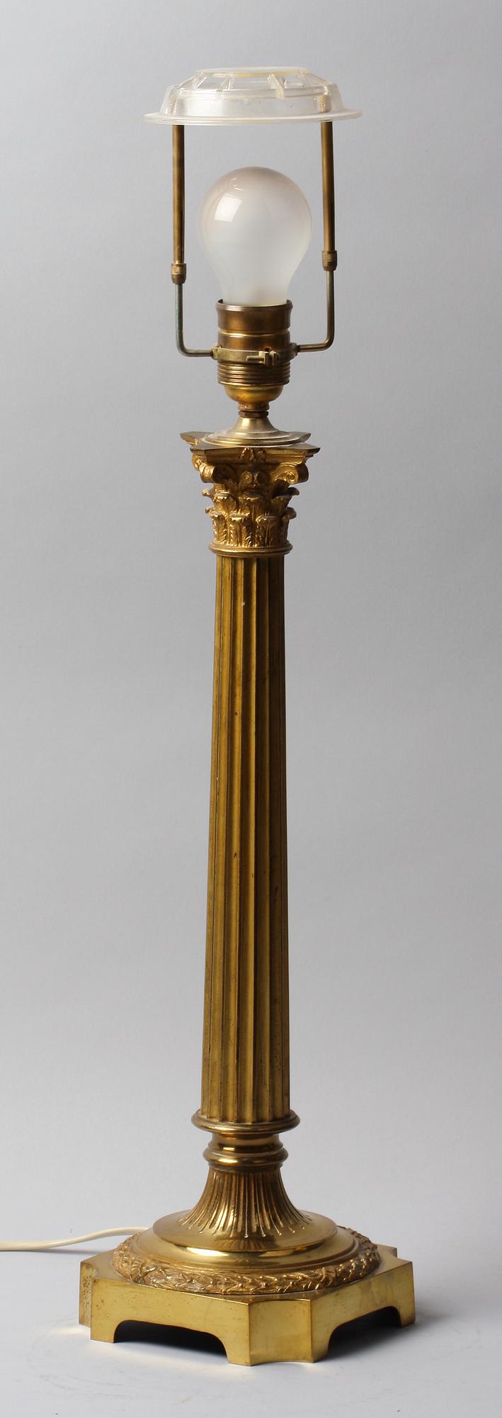 BORDSARMATUR, mässing, empirestil, tidigt 1900-tal.