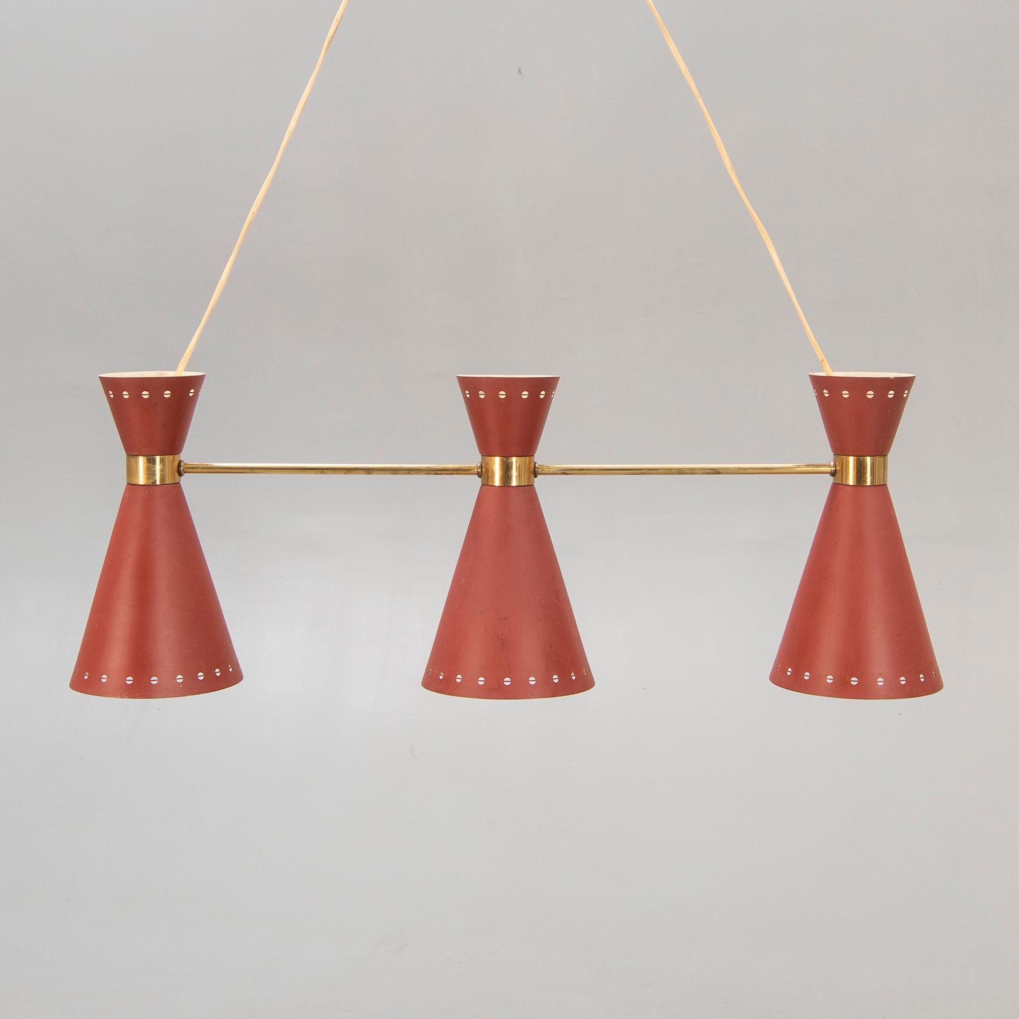 Taklampa, "Triett" IKEA 1900-talets andra hälft.