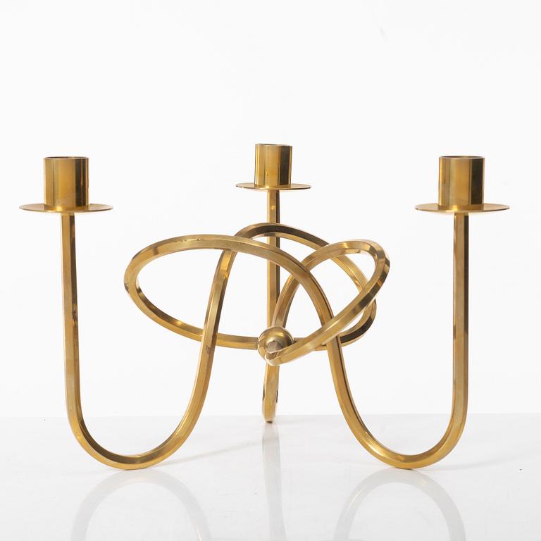 Josef Frank, a brass candelabrum, "The Friendship Knot", Svenskt Tenn.