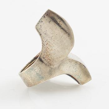 Jan-Christer Lundqvist, ring, silver, Skövde 1997.