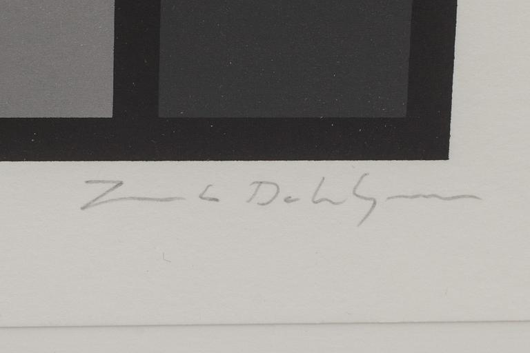 JACOB DAHLGREN, färgserigrafi, signerad och numrerad 128/150.