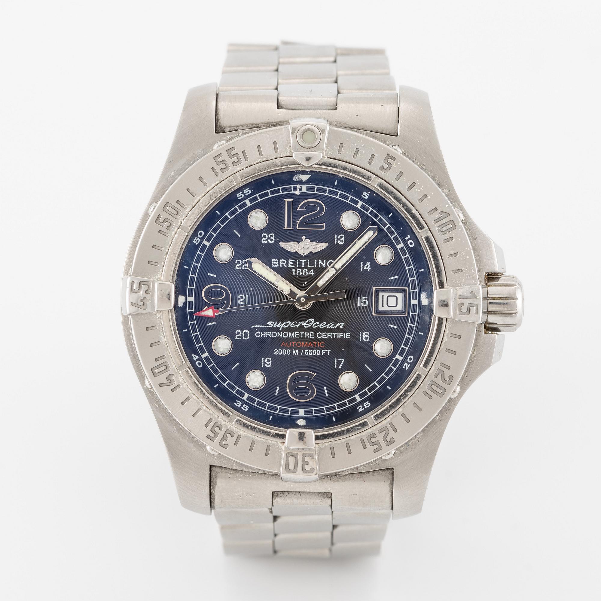 Breitling, SuperOcean Steelfish, wristwatch, 44 mm.