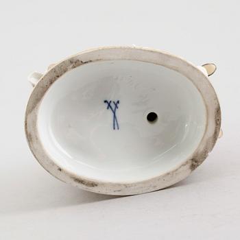 FIGURGRUPP, porslin, Meissen, 1900-talets första hälft.