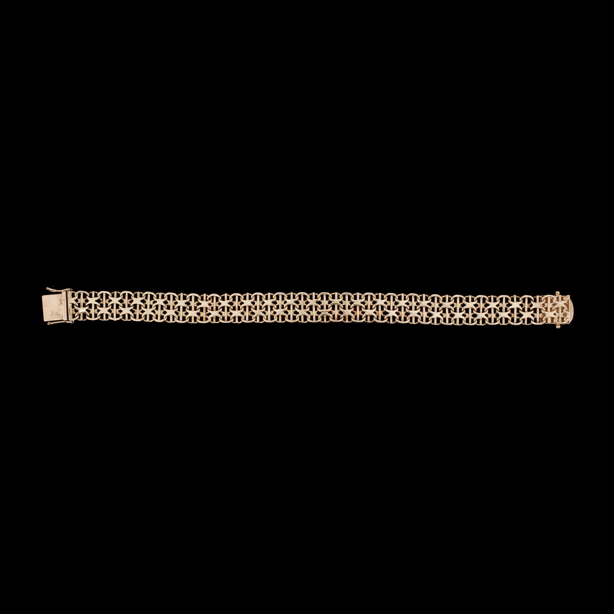 ARMLÄNK, 18k guld. Vikt ca 24,5 gram.
