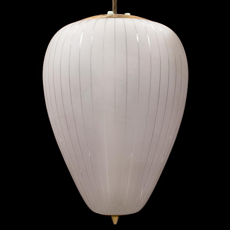 A mid 20th Century ceiling lamp.