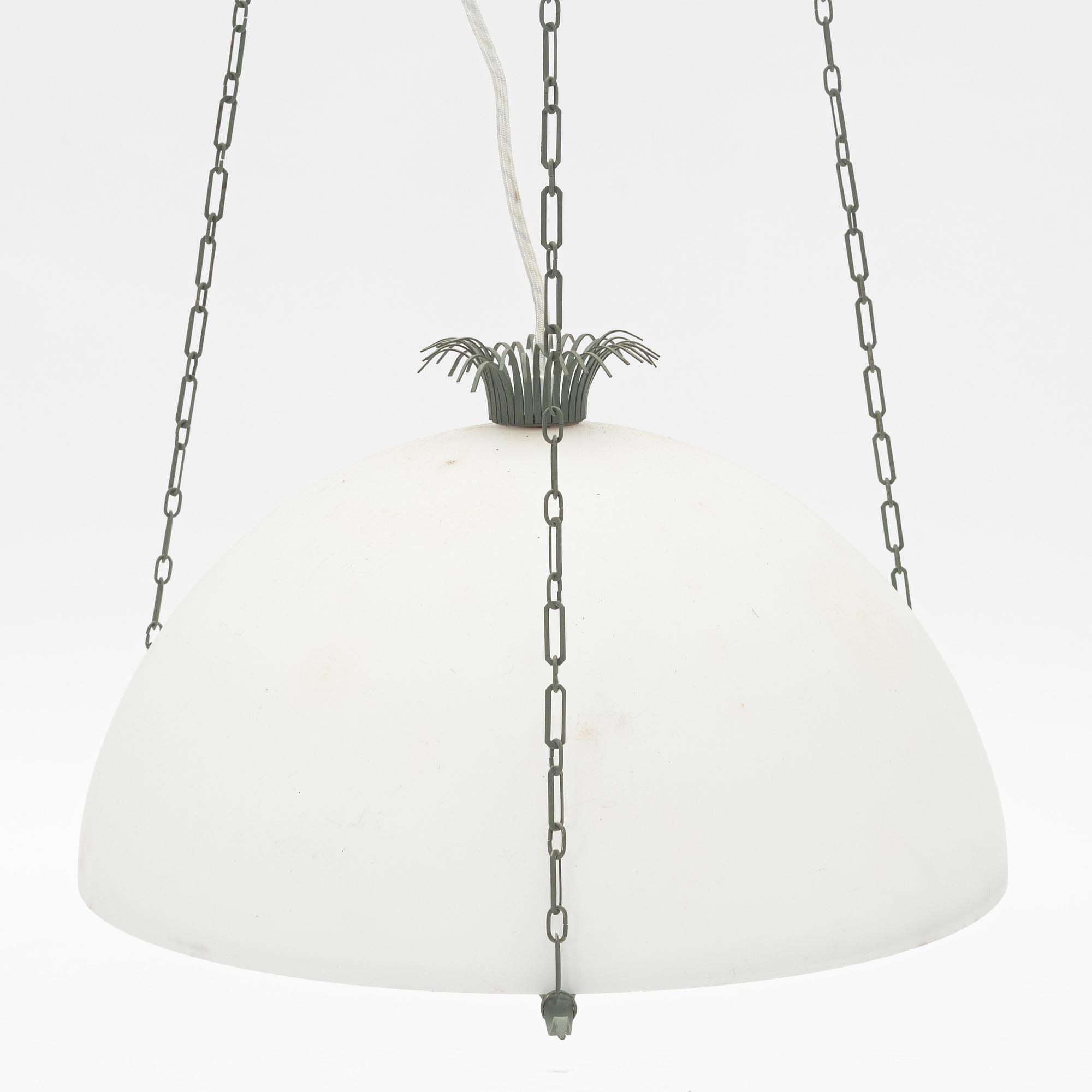 Gunnar Asplund, a "Asplund" ceiling lamp, Ateljé Lyktan, Sweden, second half of the 20th century.