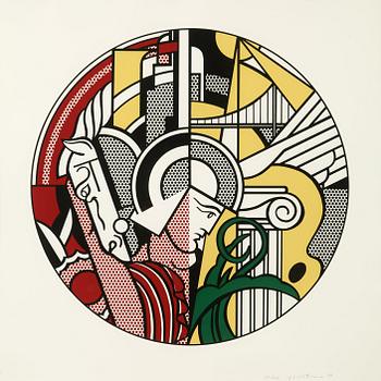 10. Roy Lichtenstein, "The Solomon R. Guggenheim Museum Poster".