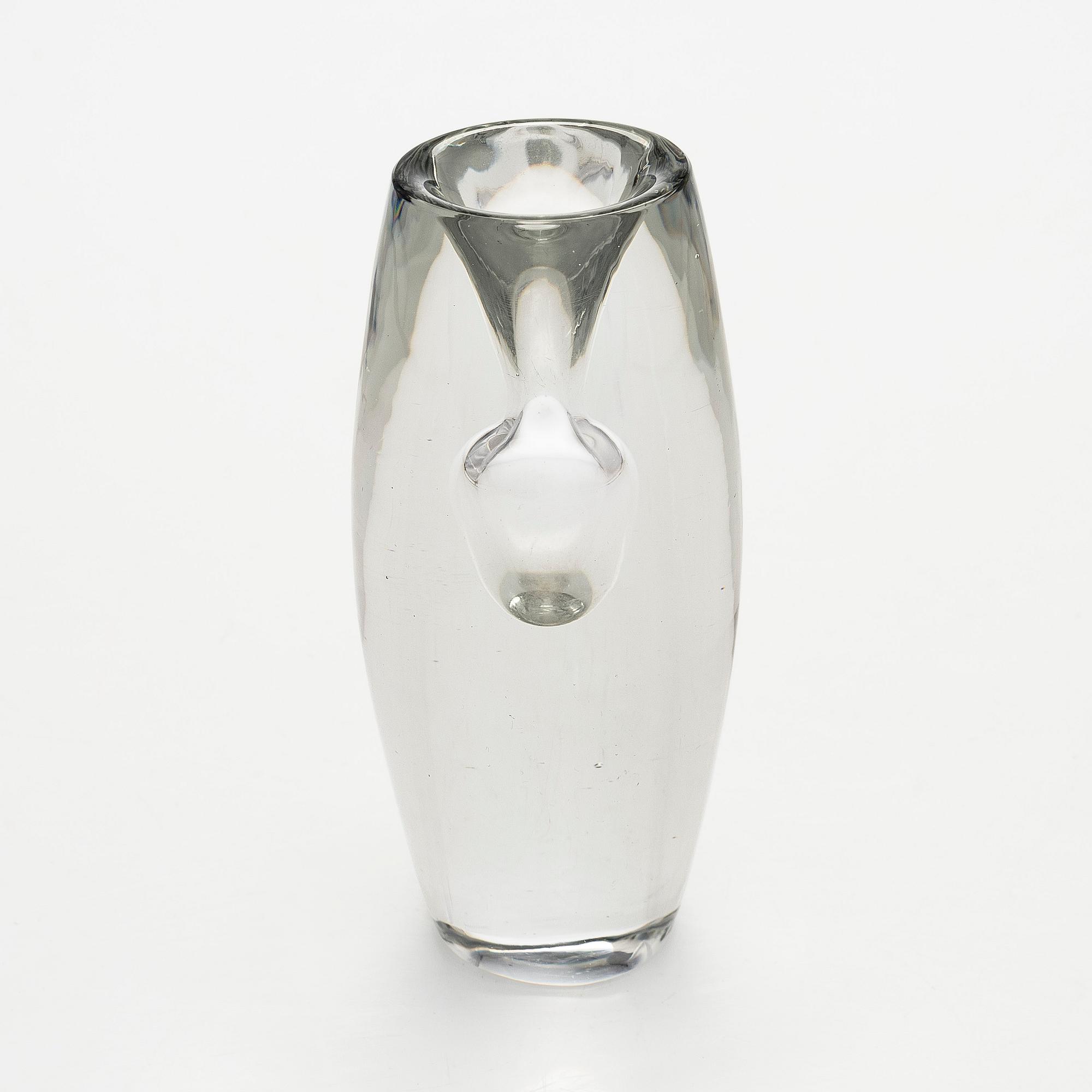 Tapio Wirkkala, glass sculpture, "Tokyo", signed Tapio Wirkkala Iittala -55.