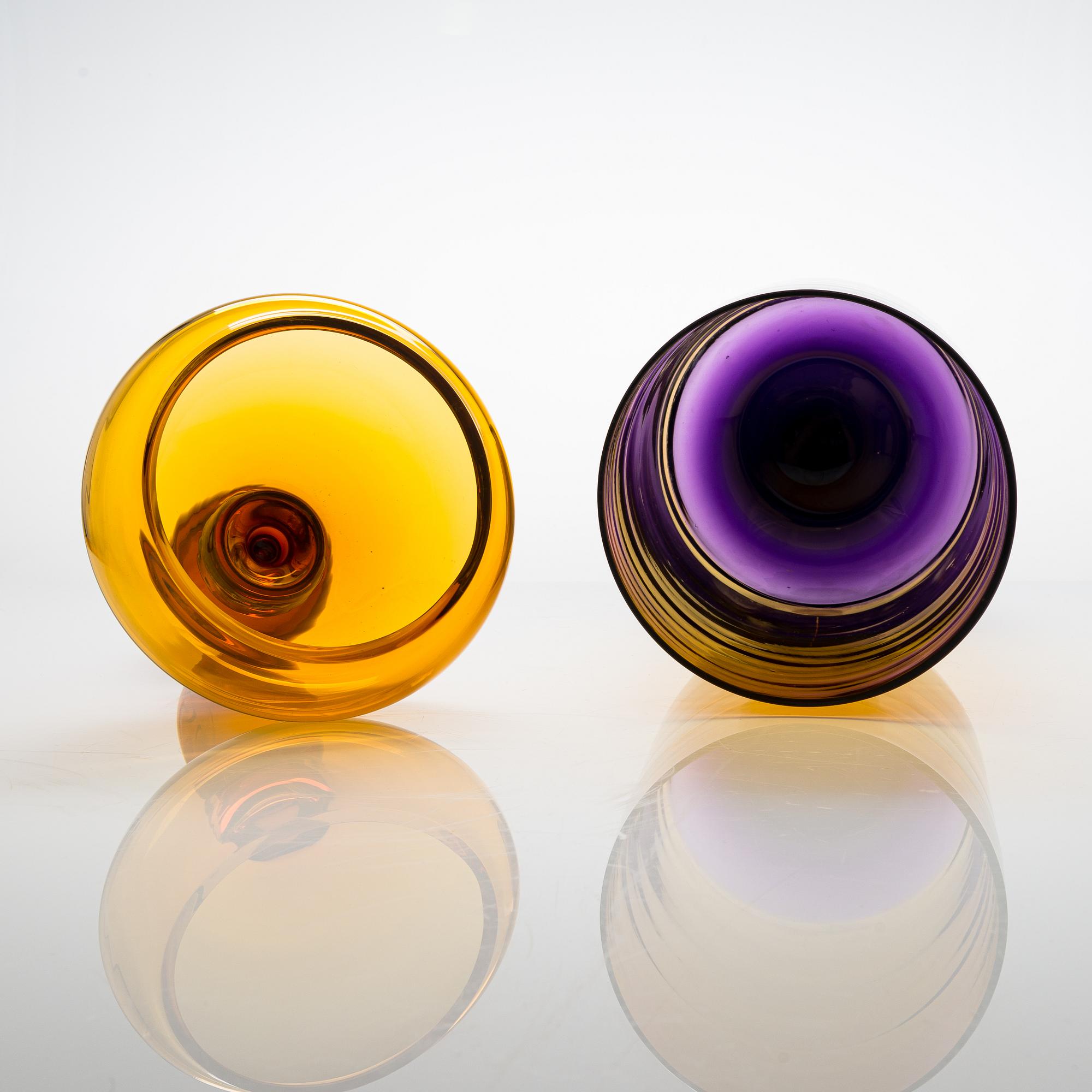Sini Majuri, 'Orinnoro' glass sculpture, signed Sini Majuri 2021, Glass Studio Mafka&Alakoski Riihimäki.