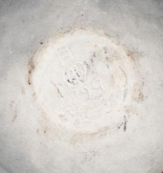 SKÅLAR, 2 st, starkeldsgods, Anders o Bess Wissler, ateljé Solklinten Mariefred.