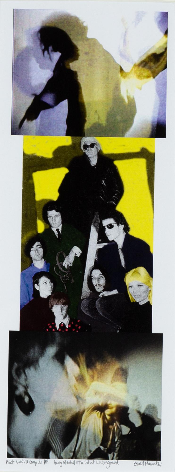 Ronald Nameth, photograph from Exploding Plastic Inevitable signed and numbered AP.
