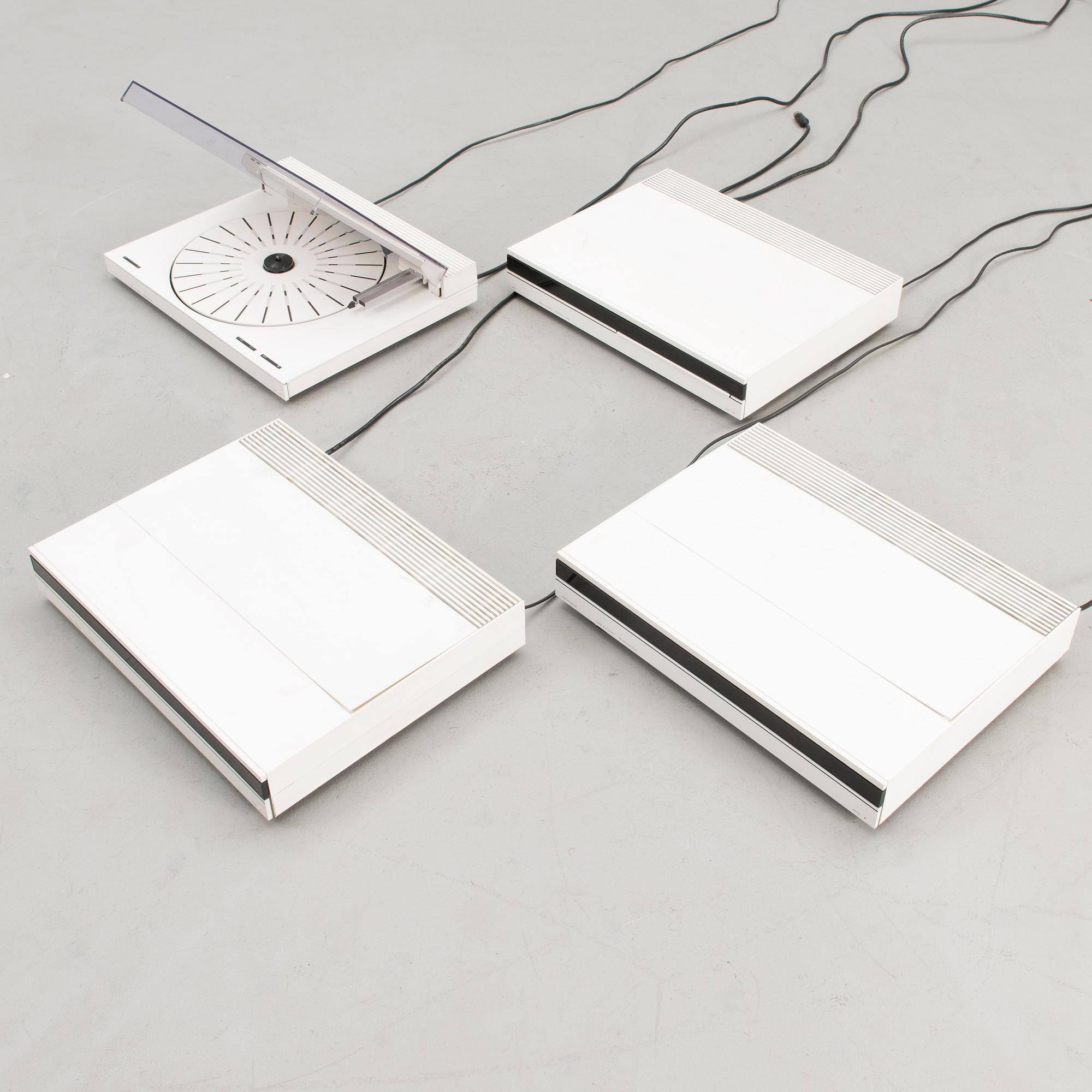 BeoSystem 6500 with Beovox CX100 speakers by Bang & Olufsen, Denmark 1989-91.