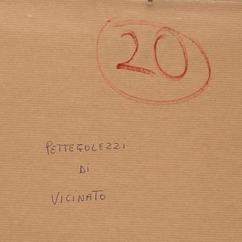 Renato Ranaldi, signed and dated 1986. Ink.