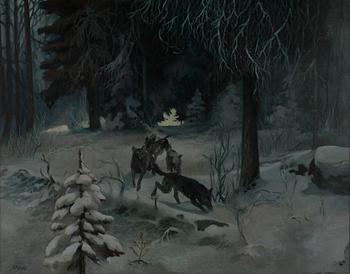 Reijo Meller, Susia metsässä.