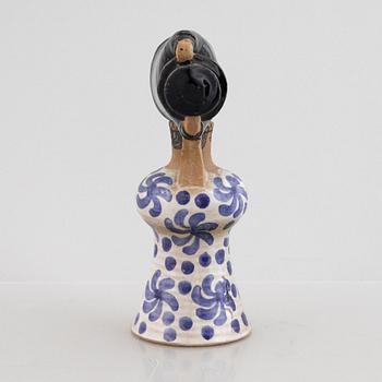 Lisa Larson, figurin, stengods, "Samhällsdebatten", Gustavsberg.