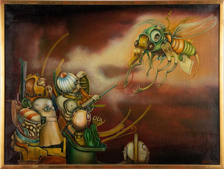 Walter Fölser, oil on canvas, signed.