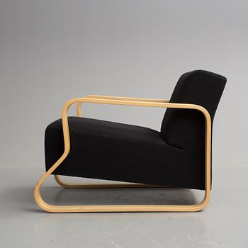 FÅTÖLJ, "Padded Paimio", nr 44, Alvar Aalto, för Artek, Finland.