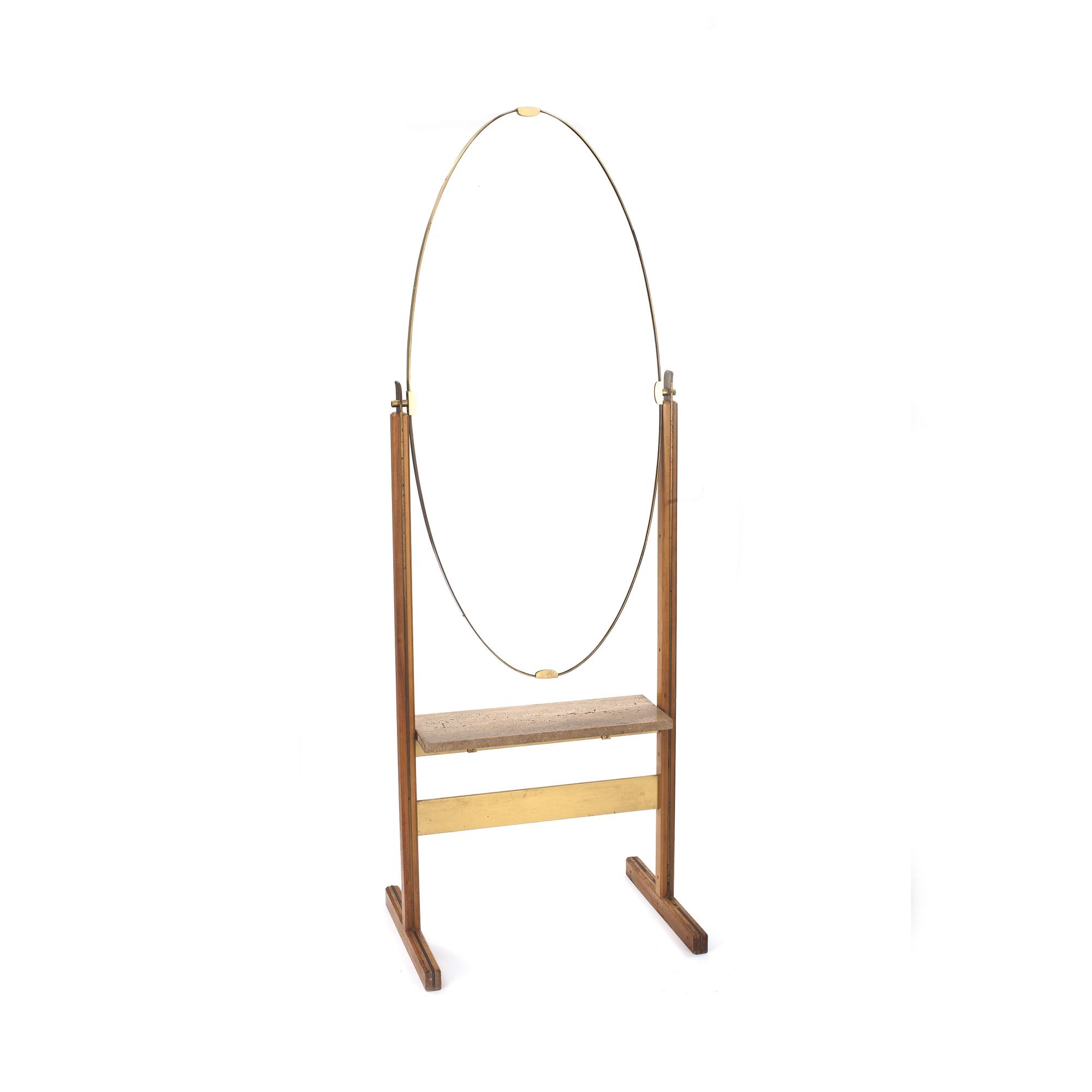 GOLVSPEGEL, fristående. 1960-tal.