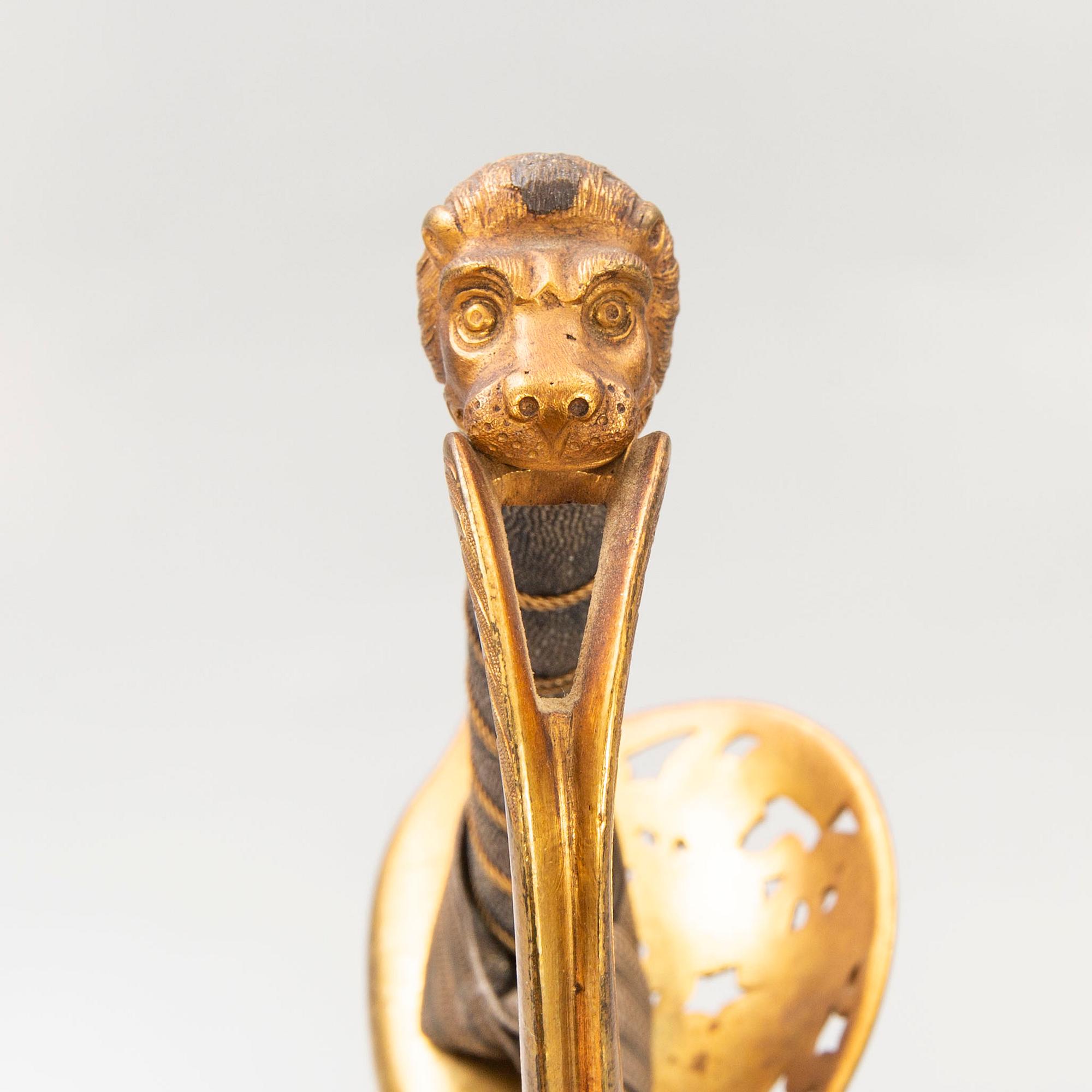 A late 19th century forester sabre.