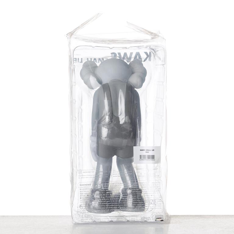 KAWS, "Small Lie" (black, grey, brown).