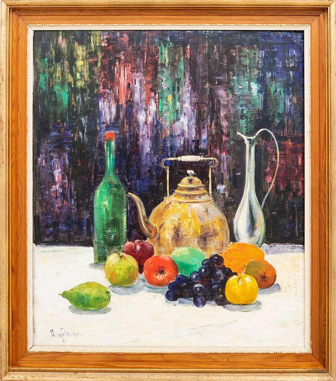 Arup Jensen, oil on canvas signed.