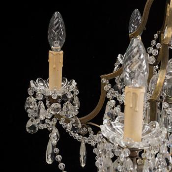 An early 20th century ceiling light.